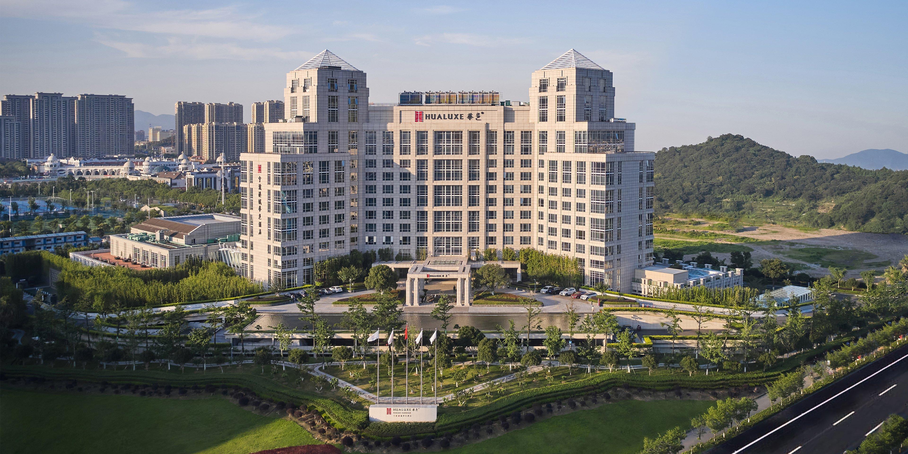 Hualuxe Ningbo Harbor City Hotel Ngoại thất bức ảnh